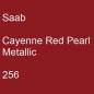 Preview: Saab, Cayenne Red Pearl Metallic, 256.